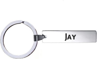 Sleutelhanger Met Naam - Jay - RVS