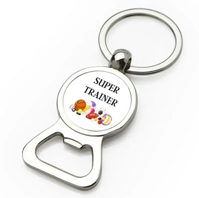 Akyol - super trainer flesopener - Sport - coach - balsport - trainer - geschenk - verjaardag - love gift - 9 bij 3 cm