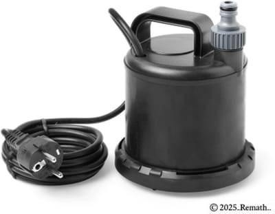 Ultra Zero vlakzuigende dompelpomp - merk: SICCE - 3000 l/h - vlakzuigpomp tot 2mm