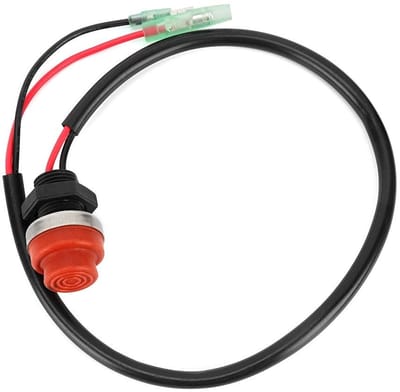 Dailygoods - Start Stop Schakelaar - Keyless Drukknop - Voor Buitenboordmotor - Compact - Voor Marine Boot - Hoogwaardige Kwaliteit - Geschikt voor Ja...