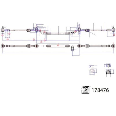 Spoorstang FEBI BILSTEIN 178476