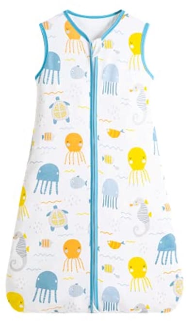 Zomer Slaapzak Voor Baby's - Mouwloze 100% Katoenen Slaapzak 0.5 TOG voor Jongens en Meisjes