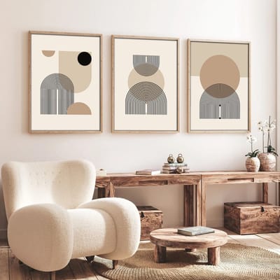 Asir - Decoratief Ingelijst MDF-Schilderij - Veelkleurig - 50 x 2 x 70 cm