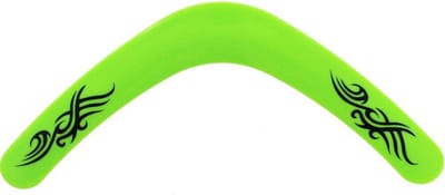 40 cm neon kleur boemerang speelgoed - individueel verkocht in willekeurige kleur