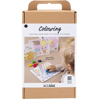 Creatieve set kleuren "Tekenbord"
