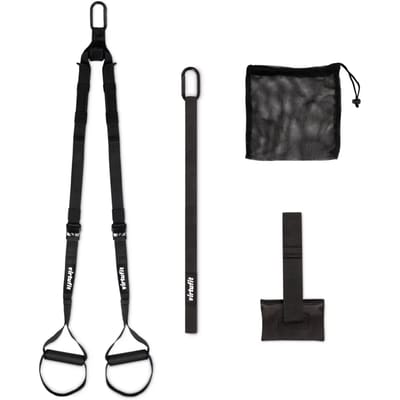 VirtuFit TRX Suspension Trainer - Met Opbergtas - Met deuranker - Zwart