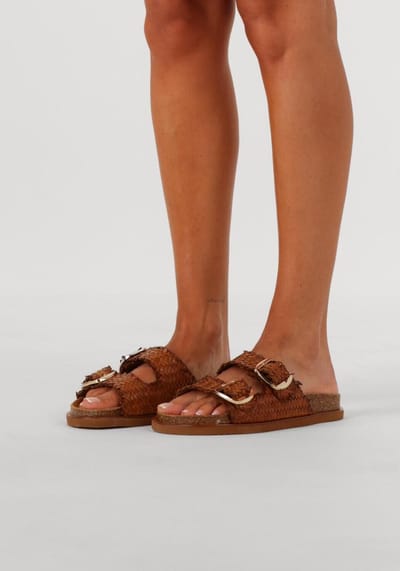 Notre-V As-14231 Slippers - Dames - Cognac - Maat 37