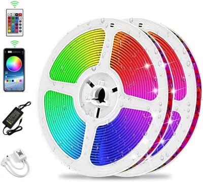 RONN® Led Strip 10 Meter - Smart Led - Led Strip - Veelkleurig - 19cm x 18cm x 7cm