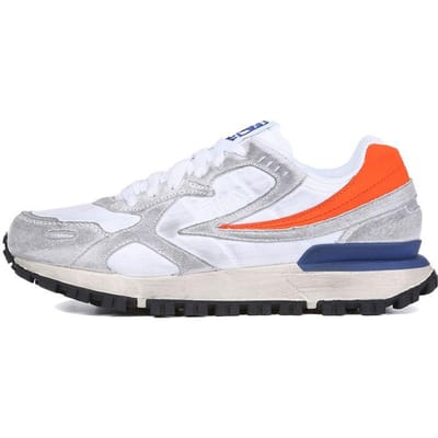 FILA Zagato Wassen Comfortabel Veelzijdig Laag Uitgesneden Lifestyle Casual Schoenen Unisex sneaker Grijs Wit 1RM01579D_817 42 white