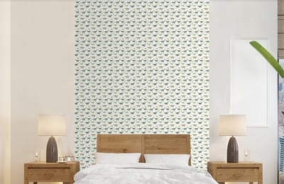 Behang - Fotobehang Jongens - Kinderen - Dinosaurus - Patronen - Breedte 140 cm x hoogte 220 cm