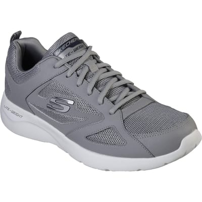 Skechers Dynamight 2.0 - Fallford, Mannen, Grijs, Sneakers, maat: 41