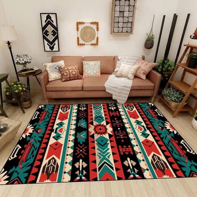 Turks Boheems Tapijt Wasbaar Antislip Kleed voor Slaapkamer Woonkamer Huis Sofa Decoratie Groot Decor Vloer Pluizige Mat Cadeau 60*90cm