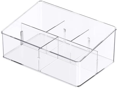 So Clever x Vacane Multifunctionele Organizer Sorteerbakje - Transparant