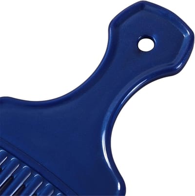 Kapperskam Blauw - Haarkam Styling - Krullen Stylen - Salon Kwaliteit - 197 cm - Blauw