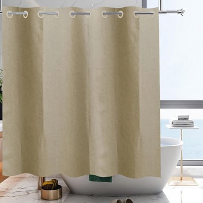 Waterdicht Douchegordijn 180 x 200 cm - Haakloos Textiel voor Zware Belastingen
