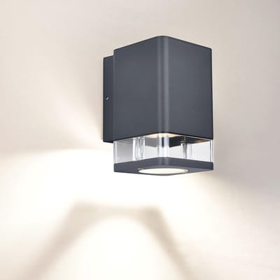 Externe Wandlamp Aluminium Buiten IP54 - 35W GU10