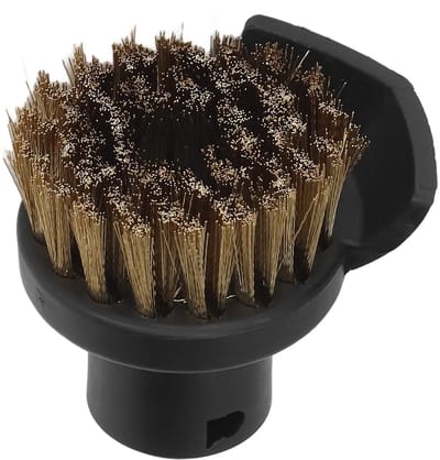 Dailygoods- Borstel Vervangingsdeel Gouden Koper - Borstelkop voor SC1/SC2/SC3/SC4/SC5/SC6/SC7 - Duurzaam ABS - Harde Haren - Efficiënte Decontaminatie - Stoomreiniger