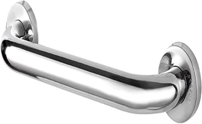 Veiligheidsbeugel - Badkamer handvat - Ondersteuning in huis - Roestvrij staal - 2.54 cm - Zilver
