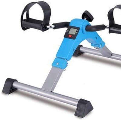 Mini Fitness Bike - Binnen Fiets - Thuis Trainen - Lcd Display - 50 x 41 x 28 cm - Blauw