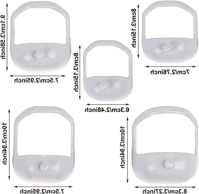 Beard shapers set voor mannen - 5 stuks schetsstencils voor baard en snor, haarverzorging en trimmen