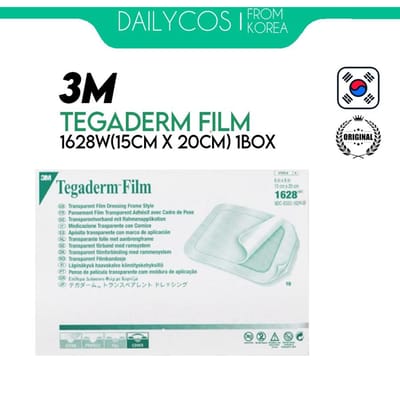 3M Tegaderm Transparant Filmverbandframe Stijl 1628, 15x20 cm 1ea
