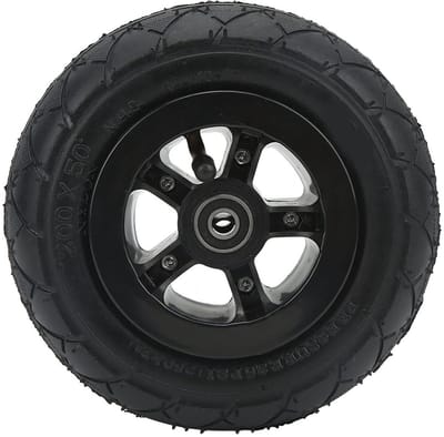 Dailygoods- Skateboard Wiel 8 inch - Off Road Wiel - Luchtband - Mountain Scooter - Accessoires - Geschikt voor Mountain Skateboard
