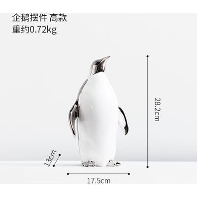 Hars Dier Pinguïn Leuk Cartoon Schattig Kawaii Decoraties Huis Woning Woonkamer Kamer Salontafel Bureau Creatieve Ambachten Beeldje Accessoires