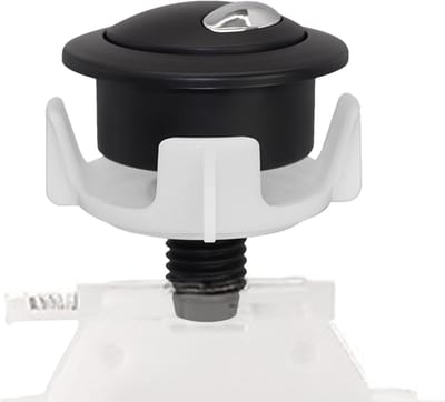 Toilet Spoelknop - Drukknop Reservoir - Waterbesparend Spoelen - Twee Spoelopties - 4.8 x 5.4 cm