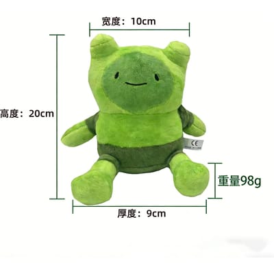 Schattige Adventure Time Pluche Speelgoed Bundel Zachte Knuffeldieren Poppen met Finn Groene Kikker Paarse Beer Perfect Verjaardagscadeau Cartoon Fans Verzamelaars 17-20cm