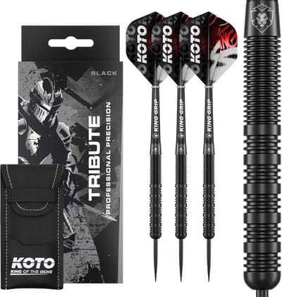 KOTO - Tribute Darts - 14 Gram - Dartpijlen - Zwart