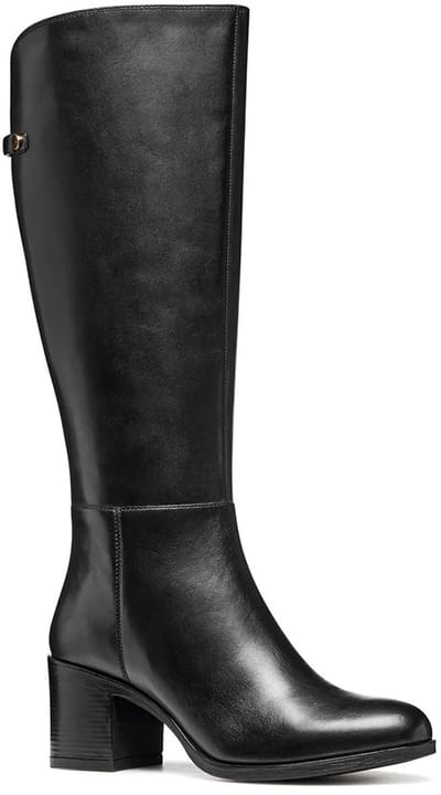 GEOX NEW ASHEEL DAMES - ZWART - Maat 38