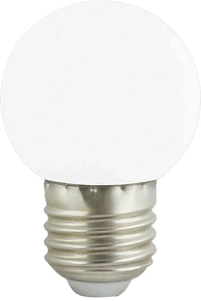 VITO LED Lamp G45 E27 - 2W (vervangt 15W) - 120lm - 6400K Koel Wit - 180-240V - Flikkervrij - Energiezuinig