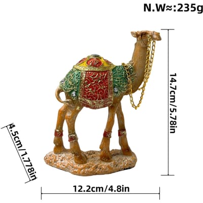 Woestijnkameel Midden-Oosten Saudi Toerisme Souvenirs Creatieve Studiekamer Kantoor Decoratie Kleine Ornamenten Geschenken brown