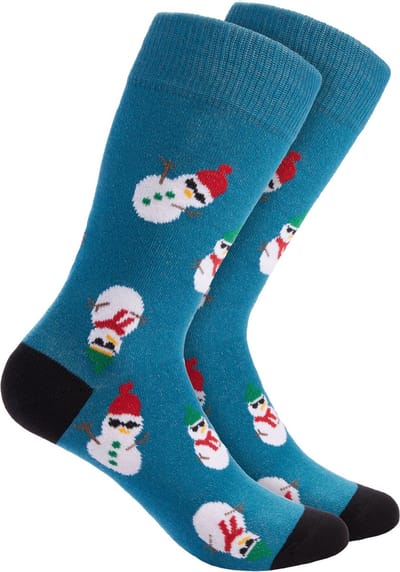 Brubaker Kerstsokken Voor Dames En Heren - Kerstmotieven - Unisex Kleurrijke Huissokken Voor De Kerstperiode - Grappige Katoenen Sokken - Cadeau Voor Kerstmis
