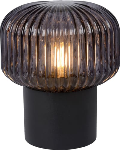Lucide JANY - Tafellamp - Ø 16 cm - 1xE14 - Zwart