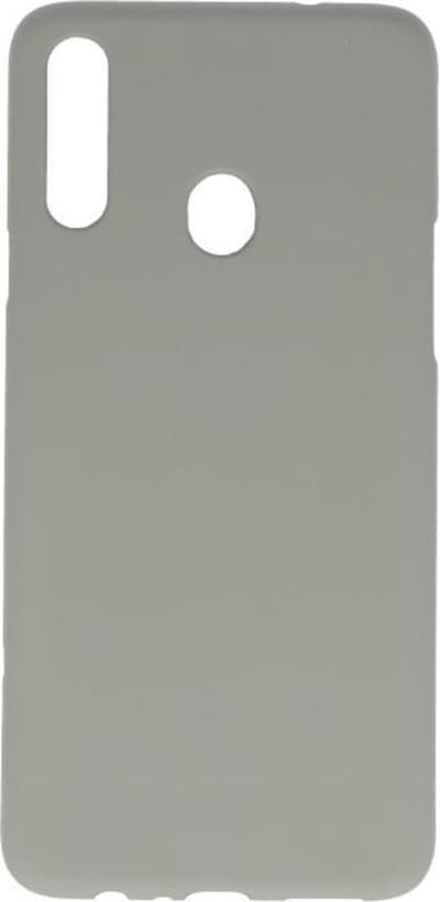 Hoesje Geschikt voor de Samsung Galaxy A20s - Backcover Color Telefoonhoesje - Grijs