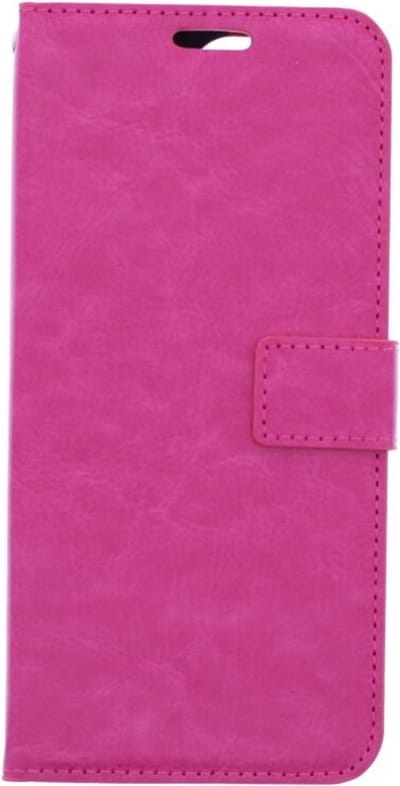LuxeBass Hoesje geschikt voor Oppo Find X5 - Boekhoesje - Roze - Portemonneehoesje gsm hoesje - telefoonhoes - telefoonhoesjes