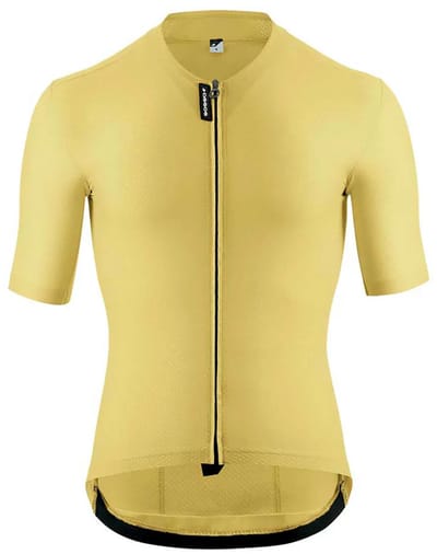 Assos Equipe R S11 Korte Mouw Wielertrui Geel S Man