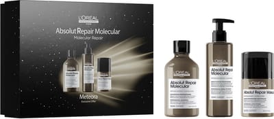 L'Oreal Professionnel Absolut Repair Molecular geschenkset - Voor beschadigd haar - Herstelt de macromoleculaire haarstructuur