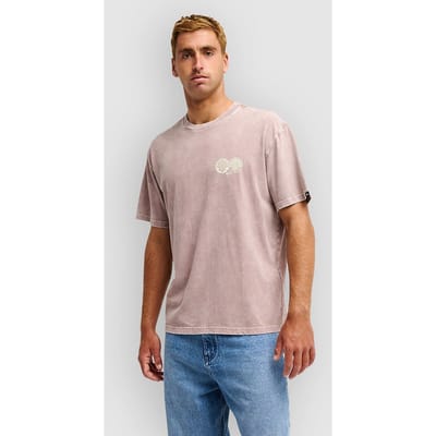 Quiksilver Balance T-shirt Met Korte Mouwen Beige S Man