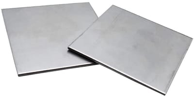 Vierkante Staalplaten - Metaal Paneel - Doe-het-zelf Reparatie - Precisie Gezaagd - 100x100mm 3mm