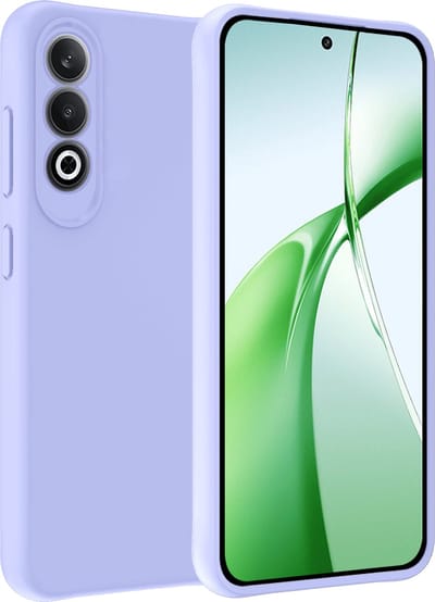 Hoesje Geschikt voor OnePlus Nord CE4 - Sterk & Shockproof - Hoes Cover - Siliconen Case - Lichtblauw