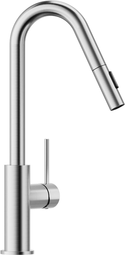 Cecipa Max Uittrekbare Keukenkraan - RVS - met Uitrekbare Uitloop - 2 Straalstanden - 40 cm Uittrekbereik - Gebürstet