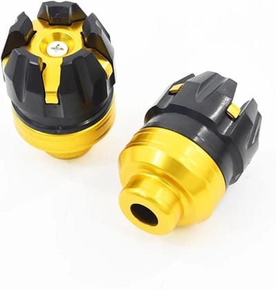 Motor Bescherming - Valdoppen Set - Motor Beschermen - Universele Pasvorm - 1 Paar - Goud