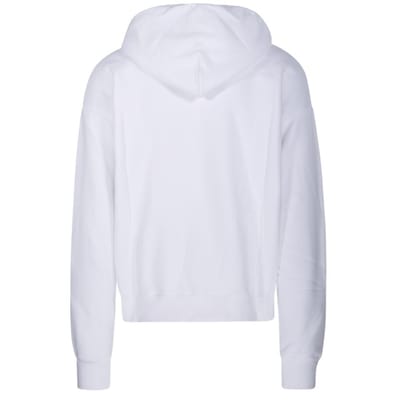 Off-White uit Italië Design witte skate fit hoodie