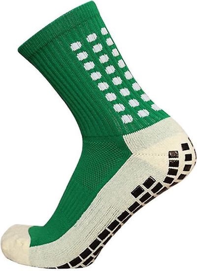 Scoby - Sportsokken met Grip - Gripsokken - Anti-slip Sokken - Ondersteunend - Sportsokken - Support Socks - Maat 39/45 - Donkergroen
