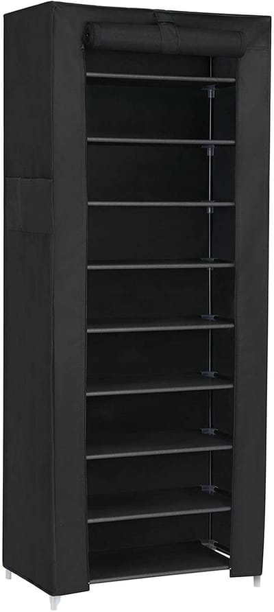 Parya Home - Schoenenrek - 10 Etages - Zwart
