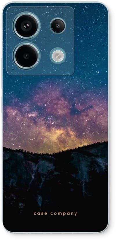 Case Company® - Hoesje geschikt voor Xiaomi Poco X6 hoesje - Travel to space - Soft Cover Telefoonhoesje - Bescherming aan alle Kanten en Schermrand