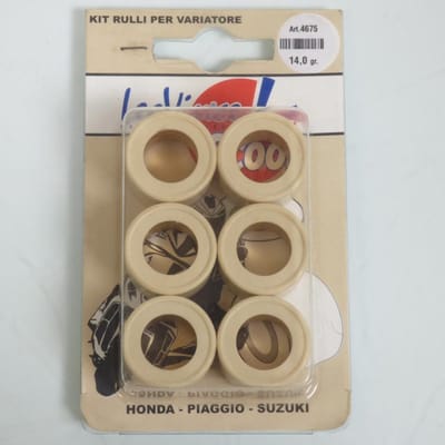 Galet rouleau de variateur Leovince pour Scooter Piaggio 250 Hexagon 2001 à 2017 23.8x18 14Grs Neuf