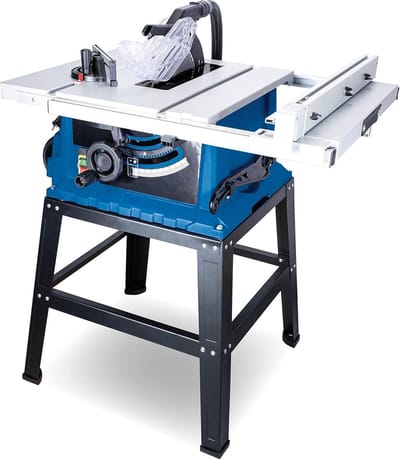 Tafelzaagmachine - Tafelzaag - Tafelzaagmachine voor Hout - Zaagtafel met Onderstel